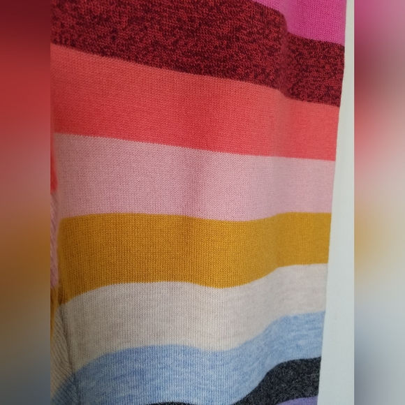 NWOT Gap Body Crazy Stripe Knit Sweater Legging Pajama Bottoms Size Small - Picture 2 of 4